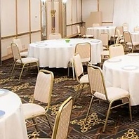 最大100名様をお迎えできる宴会場