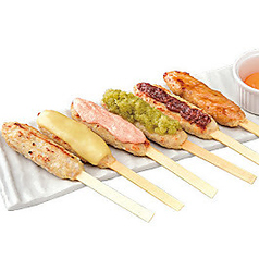 (得)軟骨入りつくね盛合せ