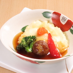 モッツァレラチーズの揚げ出し