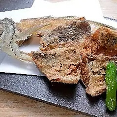 真鯵の唐揚げ　自家製ポン酢