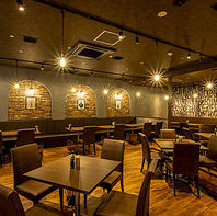 落ち着いた空間づくりを大切にしています！