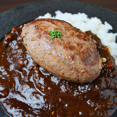 黒毛和牛ハンバーグカレー(L:160g)