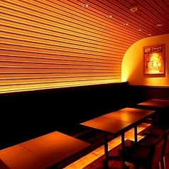 全7席(テーブル席の片側がソファ席になってます)