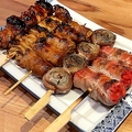 料理メニュー写真&nbsp;串焼き5本盛り