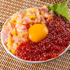 トロたくいくら丼　