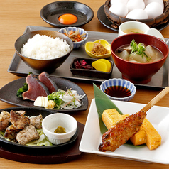 軍鶏農場定食（上セット）