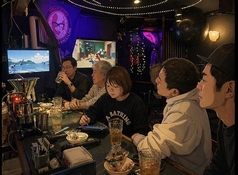 カウンター席はお1人様から締めの一杯に