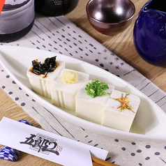 冷奴くろめ醤油