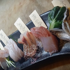 天然魚お刺身盛り合わせ