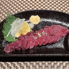 鶏のたたき ポン酢or醤油/馬刺し 赤身