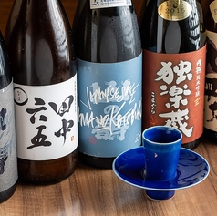 日本酒・地酒をはじめ"鰻に合う"お飲み物を多種ご用意