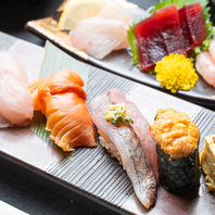 新鮮、美味しい江戸前寿司