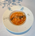 料理メニュー写真 海老と貝柱のトマトクリーム