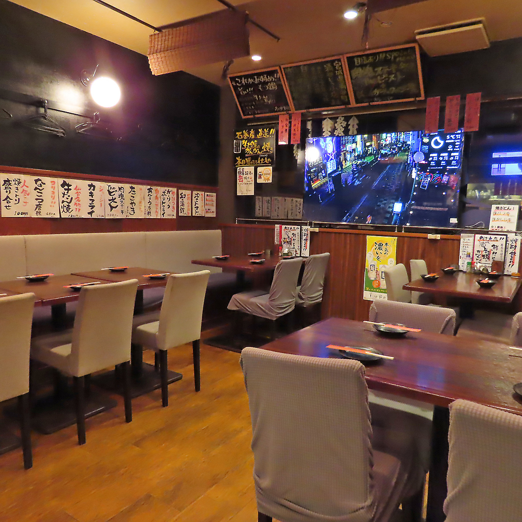 貸切は10名様から25名様までＯＫ！大型モニターを設置しており、様々なシーンでご活用いただけます！