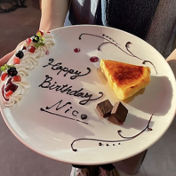 ◇birthdayプレート◇誕生日や記念日を華やかに♪