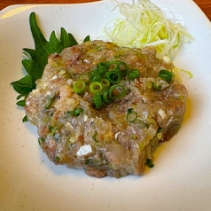 鯵のなめろう