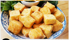 91 厚揚げの醤油炒め