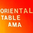 オリエンタルテーブルアマ oriental table AMA 代々木駅前店のロゴ