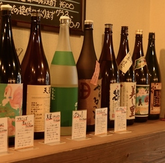 珍しい銘柄を取り揃えた日本酒・焼酎