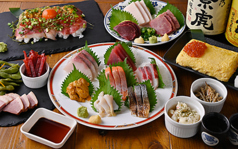 牛串魚串野毛ザウルスのコース写真