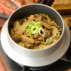 炊きたて　近江牛の釜飯