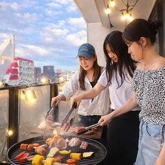 福岡博多中洲テラスBBQ専門店手ぶらでバーベキュー福岡店の雰囲気1