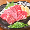 料理メニュー写真 霜降り馬刺し