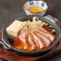 料理メニュー写真&nbsp;名物 合鴨のすき焼き仕立て