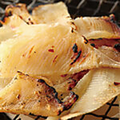 エイヒレの炭火焼き