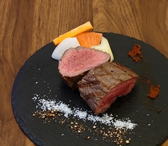 道産牛フィレ肉のグリル