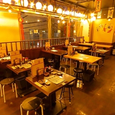 テーブル貸切宴会40～50名可能！！テーブルエリアを貸し切って大型宴会可能です！まわりを気にせず盛り上がりましょう！