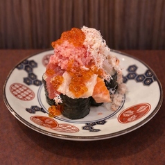 なみ小屋名物　こぼれ海鮮