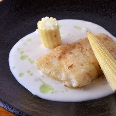 銀たら魚介クリームソース焼き