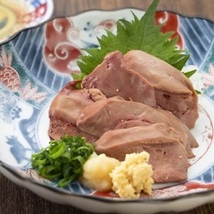 国産鶏の刺身 レバー