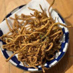蕎麦屋の揚げそば