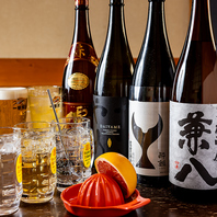 【堪能】人気メニューが勢揃いの宴会コース☆飲み放題付