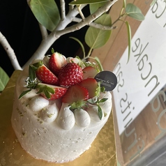 お誕生日ケーキもテイクアウトOK