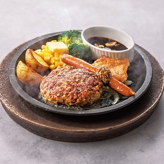 3種のミックスグリル ガーリック醤油