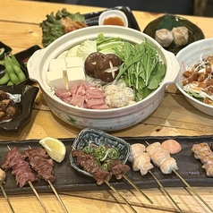 わらいどり 王寺駅地下酒場のコース写真