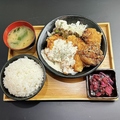 料理メニュー写真 おなかまんぷく弁当　（ももむね各1個＋チキン南蛮Orチキンカツ）（テイクアウトは、味噌汁別売りです。）