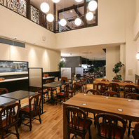 上質で開放的な空間