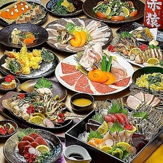 熊本馬刺しと炭焼き地鶏　個室熊本郷土料理　熊農組合　熊本本店のコース写真