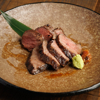 注文率99%！原始炭火焼き。肉の旨みを存分に。