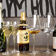 自社輸入のシャンパンを豊富にご用意