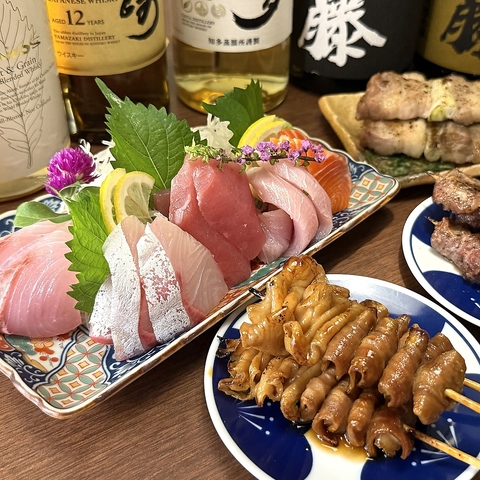 個室完備◎喫煙可能席有◎串カツとやきとんの居酒屋！土・日昼呑み12時～昼飲み◎