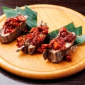料理メニュー写真&nbsp;ラムスペアリブ焼き（特製スパイスソース）