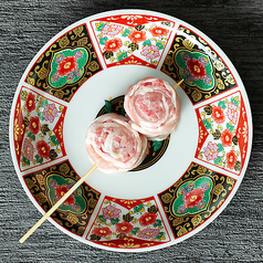 紅しょうが豚巻き