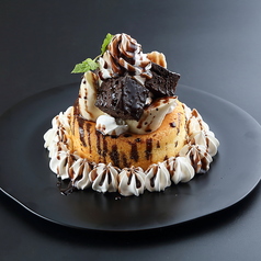 チョコバナナパンケーキ