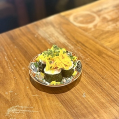 あてまき ネギトロたくあん