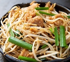 肉ニラもやし炒め